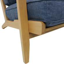 Coila Beech Wood & Fabric Leisure Armchair